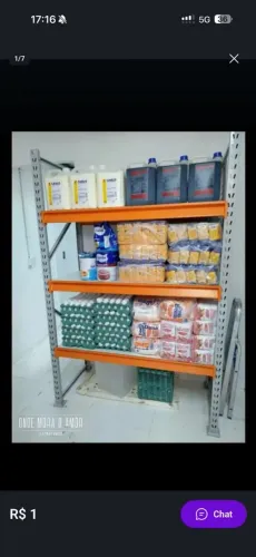 ESTANTES REFORCADAS MPP P 250 KIOOS P NIVEL DEPOSITOS *