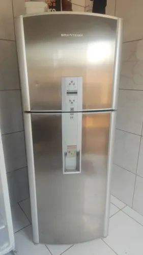 Geladeira inox
