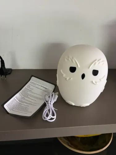 Luminária de silicone hp edwigs Harry Potter 