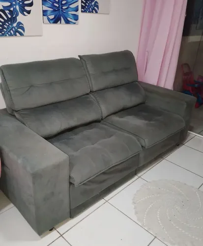 Sofá retrátil e reclinável!