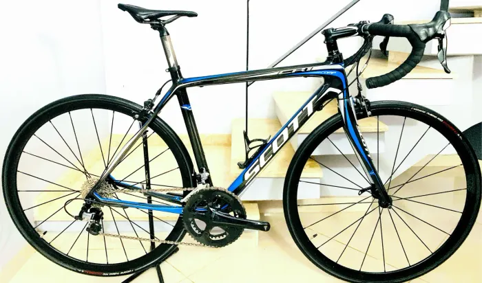 Speed(52) Scott CR1 DuraAce (18x). Trocas 9.5k