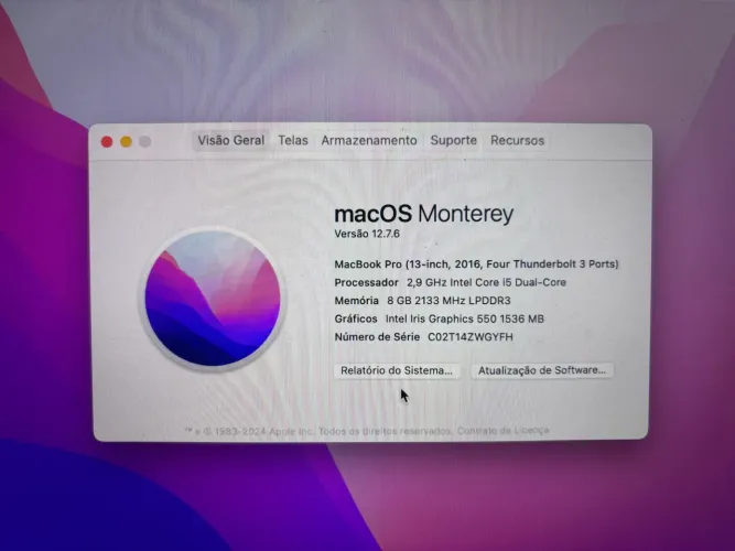 MacBook Pro 1706