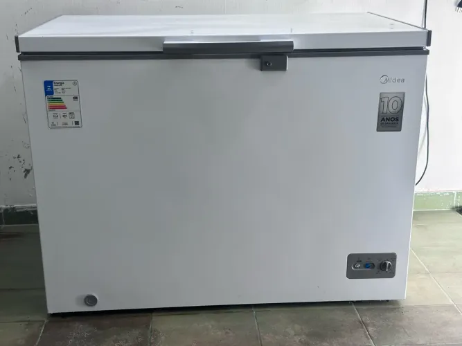 Freezer Midea horizontal 295 Litros