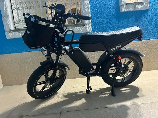 Bike Elétrica V8 Pro 2 Baterias