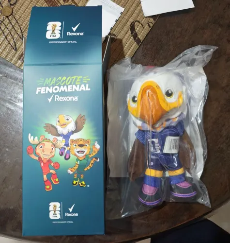 Rexona Mascote Copa do Mundo 2026 Águia Clutch