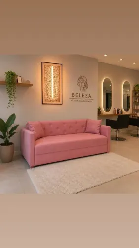 SOFÁ EM CORINO para recepção, Airbnb, residências, ESCOLHA a COR!