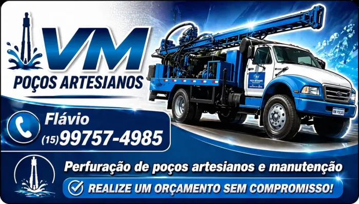 Poços artesianos