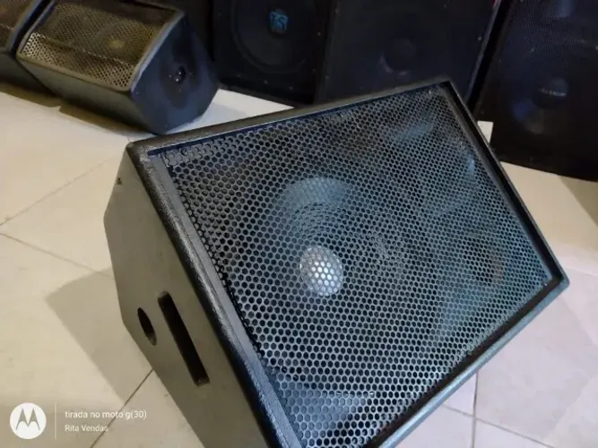 Caixa de retorno passiva, 12 polegadas, 200w, funcionando perfeitamente
