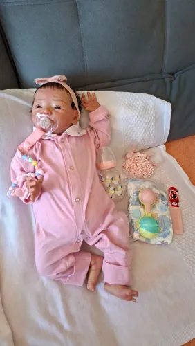 BONECA REBORN SUPER REALISTA