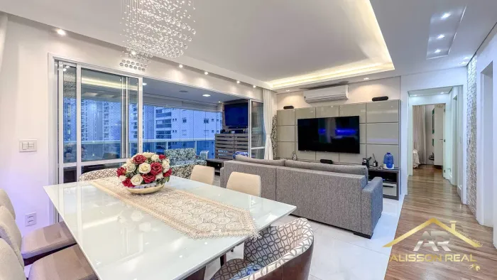 Apartamento de 136m² com 3 Suítes, 3 Banheiros à venda - Jardins do Brasil.