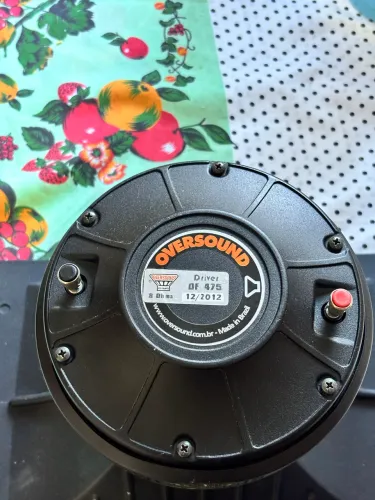 Driver Fenolico Alta Compressao Df 475 Oversound 210w Rms