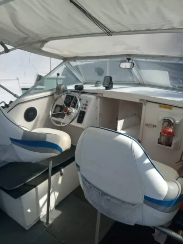 PRA VENDER!!! Barco carbrasmar Dourado 22pes cabinada