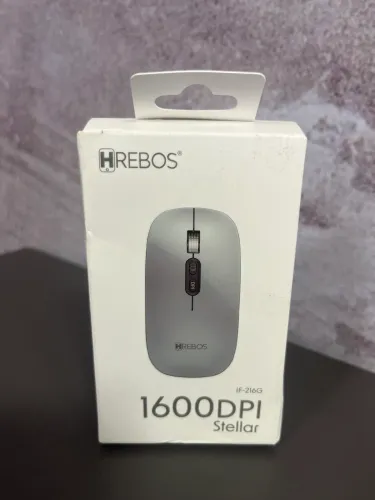 Mouse Sem Fio Hrebos Stellar 1600 DPI (modelo IF-216G)