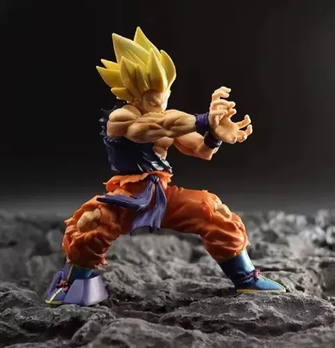 Boneco Goku Batalha 13 cm