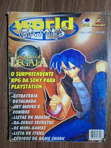 Revista World Games Legend Of Legaia