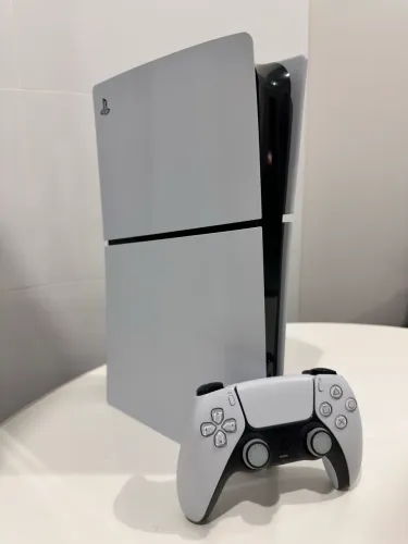 PS5 Slim 1TB Impecável + Controle Original