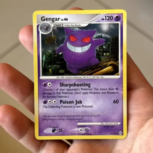 Card Gengar - HP (17/99)