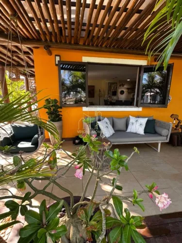 Casa em condomínio de luxo em Itacimirim (Monte Gordo) 2 suítes e 160,06m² - Camaçari-BA
