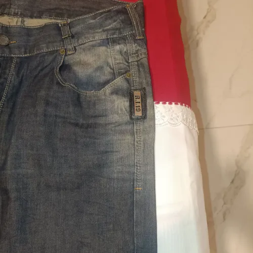 Calça jeans masculina da Ri19