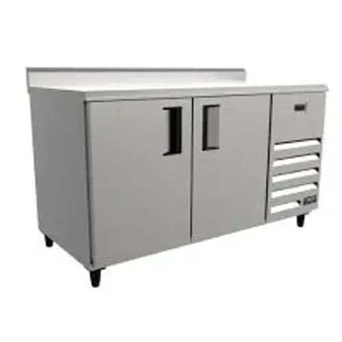 Balcão refrigerado em aço inox