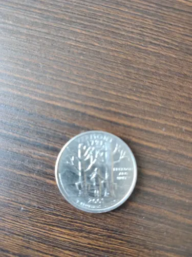 Moeda quarter dóllar 1791/2001