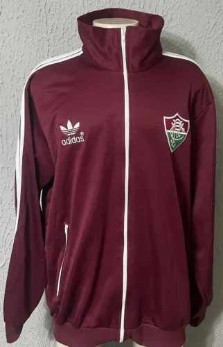 Casaco Grena do Fluminense anos 80
