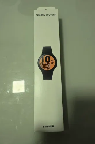 Samsung Galaxy Watch 4 44mm Preto (SM-R870) - Completo na Caixa com Carregador