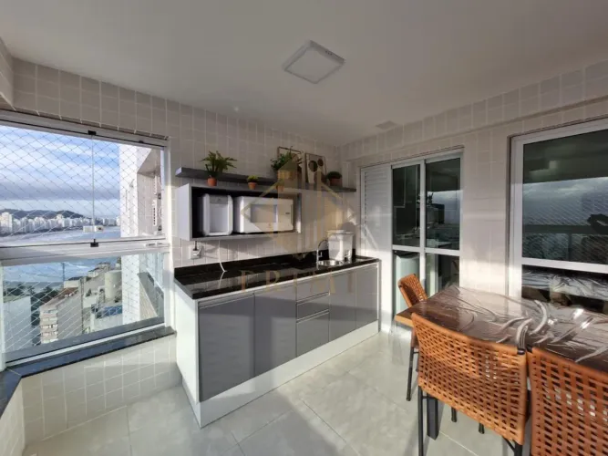Apartamento para Locação em Guarujá, Praia das Astúrias, 3 dormitórios, 1 suíte, 1 banheir