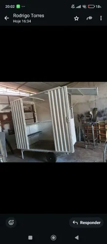 Vendo um treiler todo reformado