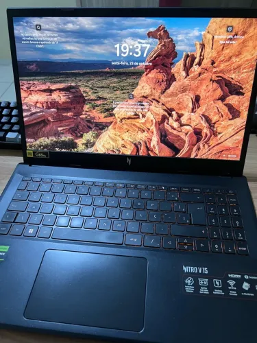 Notebook Gamer Acer Nitro V15 i7 RTX 4050 16GB 512GB NF e Garantia 