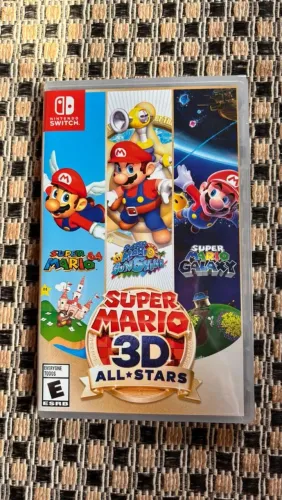 Super Mario 3D All-Stars (Nintendo Switch) - Edição física, Lacrado, Item de colecionador