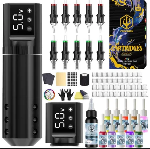 Kit de tatuagem