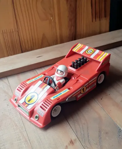 Carro de corrida Playmobil F1 3147 anos 70