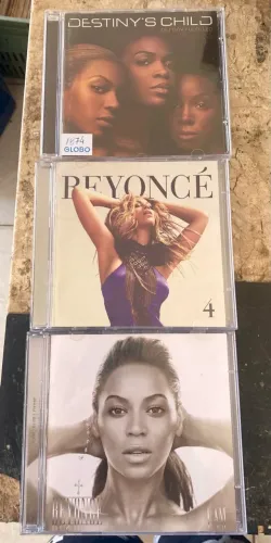 Cds Beyoncé (I Am Sasha Fierce e 4) e Destiny's Child (Destiny Fulfilled)