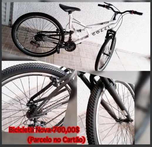 BICICLETA NOVA a vista ou cartão parcelo 