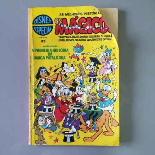 Hq Gibi Disney Especial Os Mágicos N43 1979 | Editora Abril - Rasgado