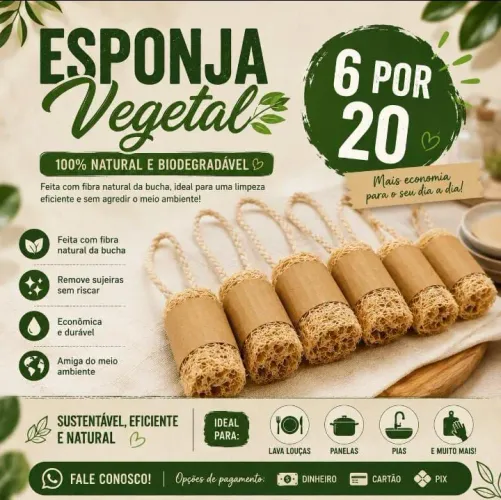 Bucha vegetal
