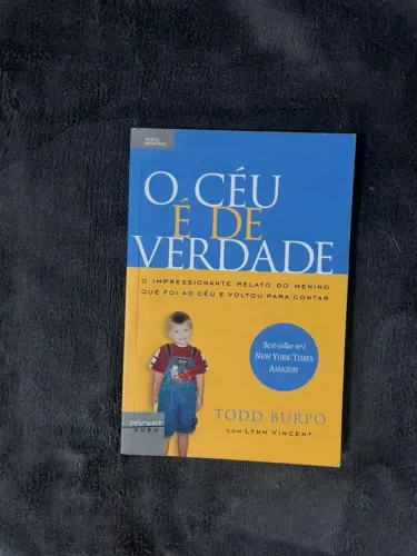 Livro "O céu é de verdade" 