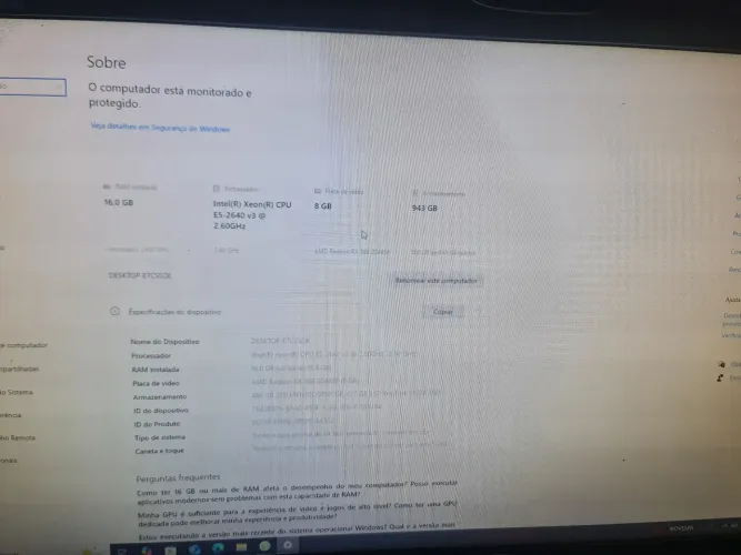 CPU gamer