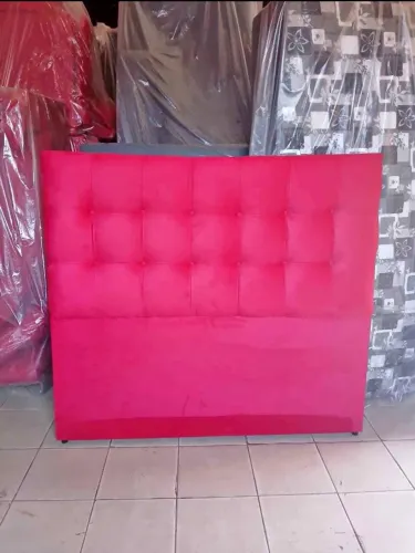Cabeceira rosa sob encomenda