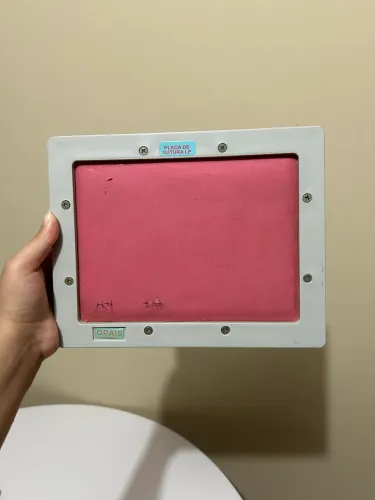 PLACA DE SUTURA