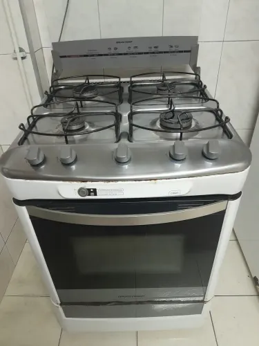 Fogão 4 bocas Brastemp