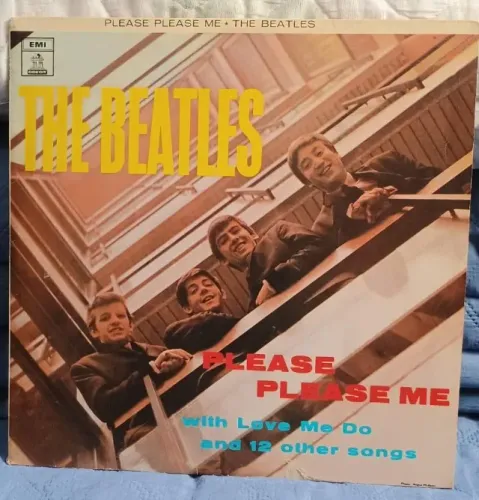 Disco Vinil The Beatles Please Please me 1963 em ótimo estado