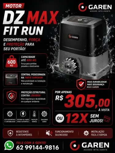 PROMOÇÃO MOTOR GAREN 