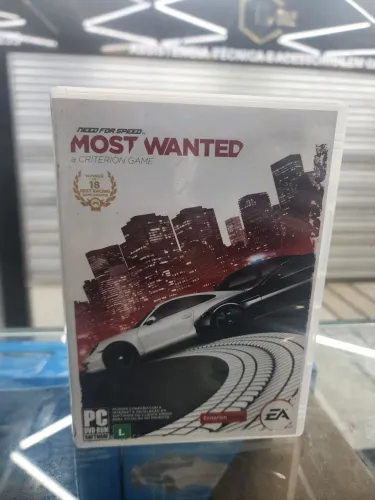 Jogo para PC usado mídia física usado Original Need for Speed Mostwanted