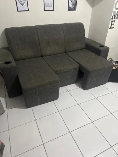 Sofá Retrátil 3 lugares