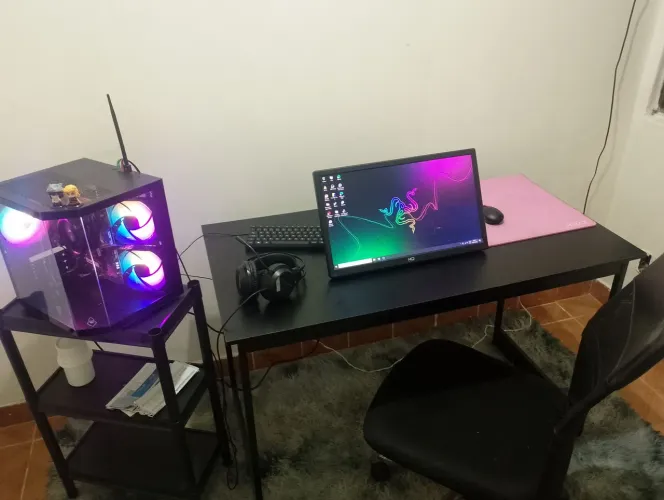 Vendo ou troco setup gamer completo em PS5