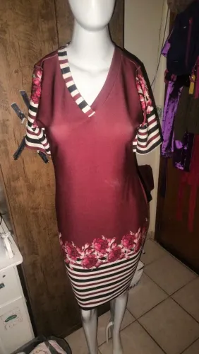 Vestido evangélico veste P M e G todos em bom estado