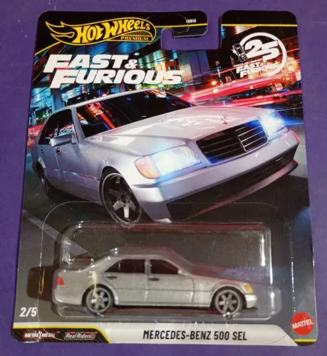 Hot Wheels - Fast & Furious Mercedes 500 SEL