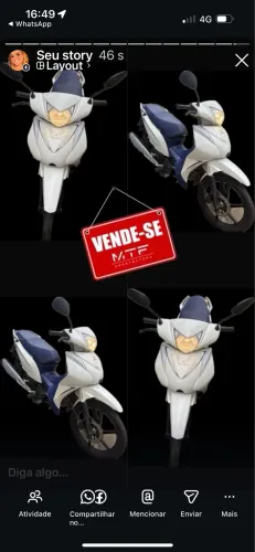 Imperdível moto abaixo da fipe